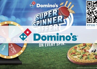 Domino’s super spinner